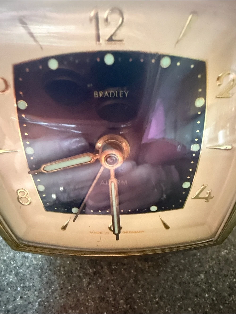 Bradley travel alarm